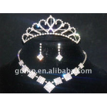 bridal crystal jewelry sets (GWJS0385)